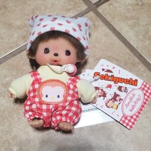 Sekiguchi Monchhichi x Hello Kitty Bebichi 5.5 Inch Plush